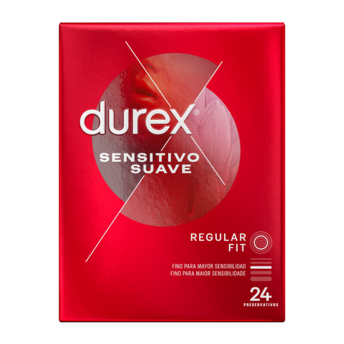 DUREX - SENSITIVO SUAVE 24 UNIDADES - CandyHot - Foto 2