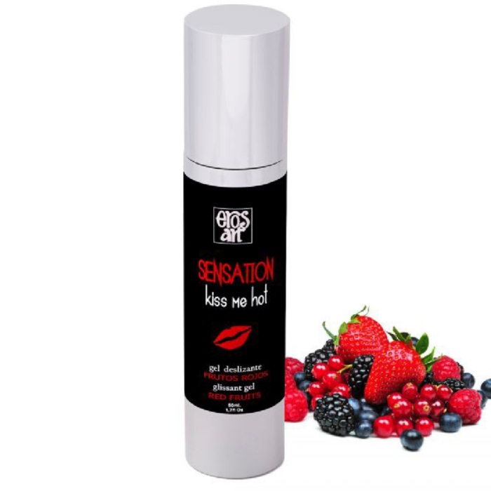 EROS-ART - SENSATTION LUBRICANTE NATURAL FRUTOS ROJOS 50 ML - CandyHot - Foto 1