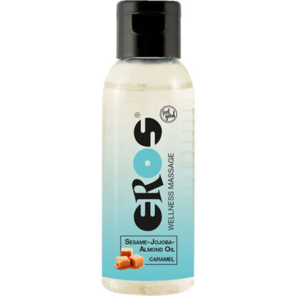 EROS - WELLNESS ACEITE MASAJE CARAMELO 50 ML - CandyHot - Foto 1