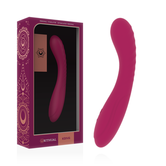 ESTIMULADOR RITUAL KRIYA PUNTO-G RECARGABLE ORQUIDEA - CandyHot - Foto 2