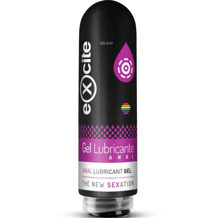 EXCITE - GEL LUBRICANTE ANAL 200 ML - CandyHot - Foto 1
