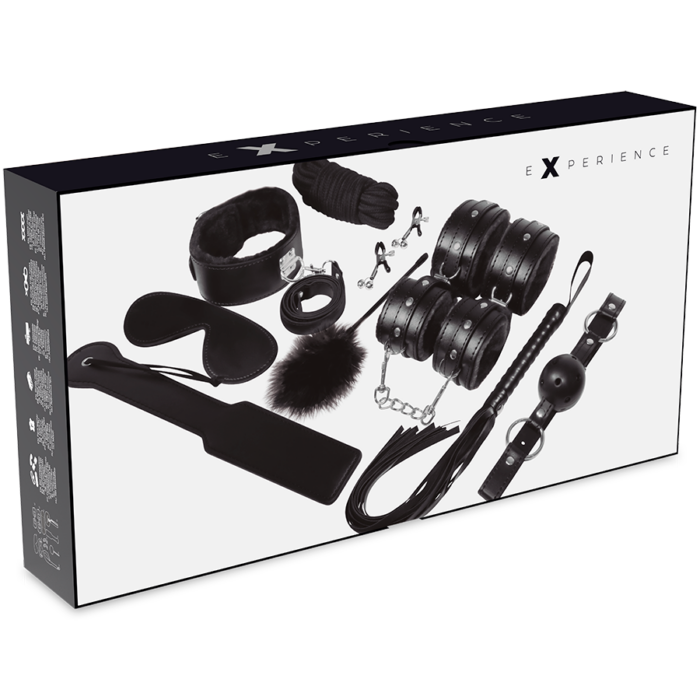 EXPERIENCE - BDSM FETISH KIT SERIE BLACK - CandyHot - Foto 2