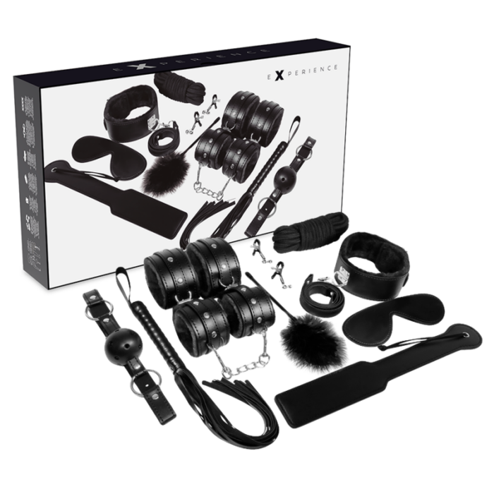EXPERIENCE - BDSM FETISH KIT SERIE BLACK - CandyHot - Foto 1
