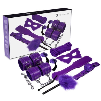 EXPERIENCE - BDSM FETISH KIT SERIE PURPLE - CandyHot - Foto 1
