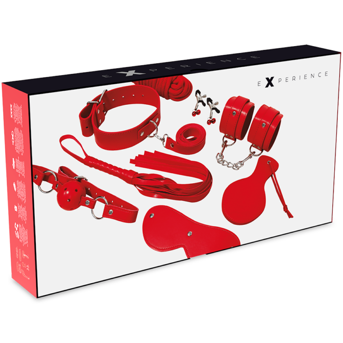 EXPERIENCE - BDSM FETISH KIT SERIE RED - CandyHot - Foto 2