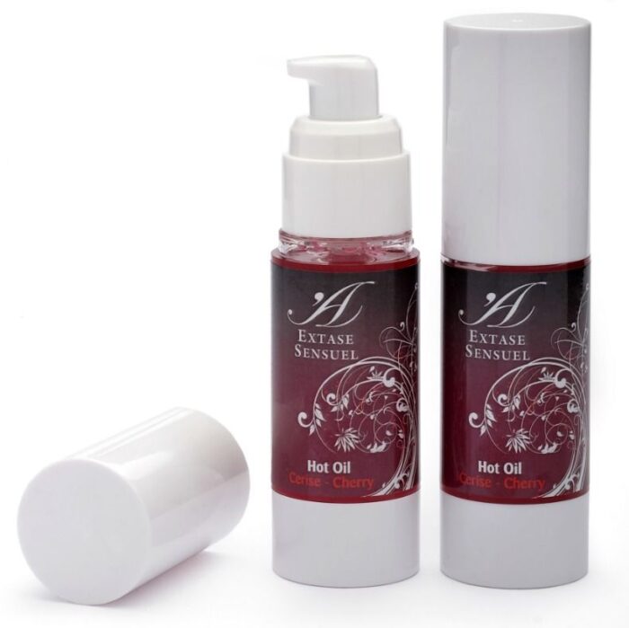 EXTASE SENSUAL - ACEITE ESTIMULANTE CALOR CEREZA 30 ML - CandyHot - Foto 1