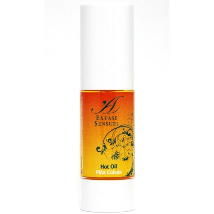 EXTASE SENSUAL - ACEITE ESTIMULANTE CALOR PIÑA COLADA 30 ML - CandyHot - Foto 3