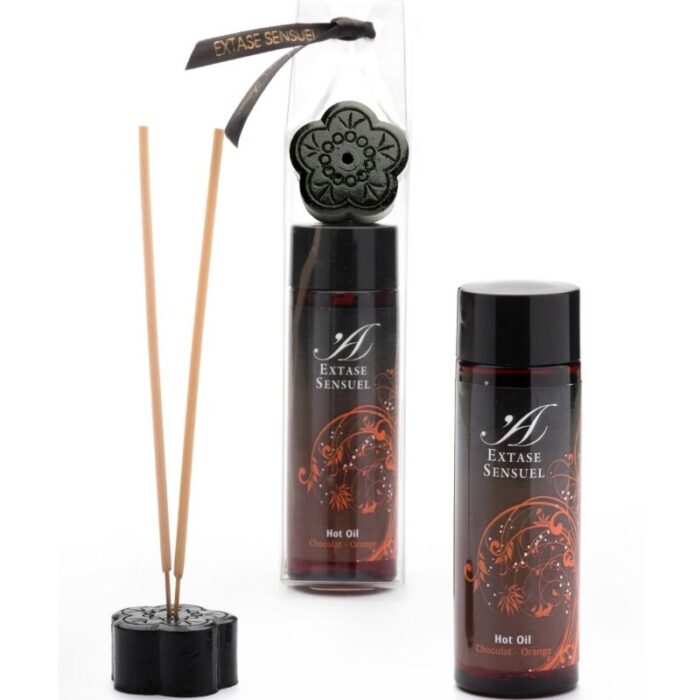 EXTASE SENSUAL - ACEITE ESTIMULANTE CHOCOLATE Y NARANJA 100 ML - CandyHot - Foto 2