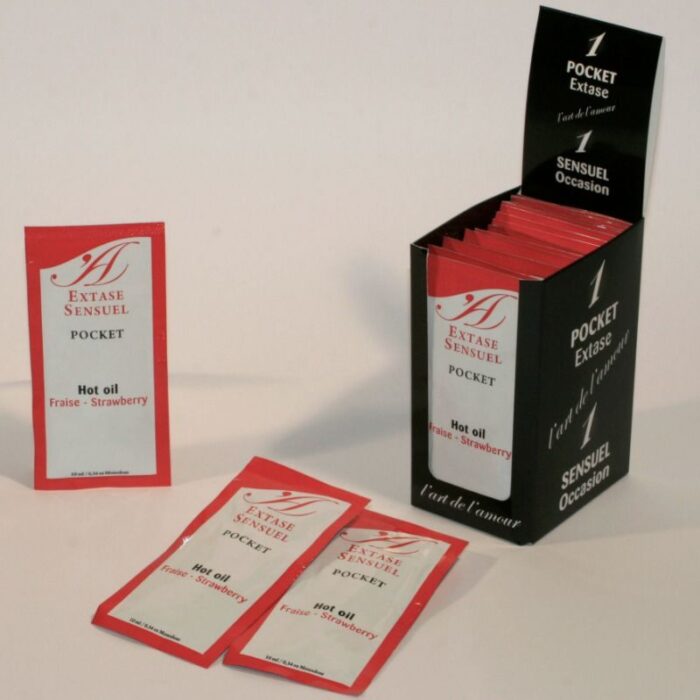 EXTASE SENSUAL - ACEITE ESTIMULANTE FRESA 10 ML - CandyHot - Foto 2