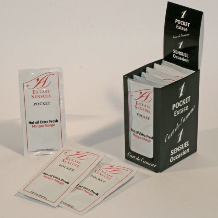 EXTASE SENSUAL - ACEITE ESTIMULANTE MANGO 10 ML - CandyHot - Foto 3
