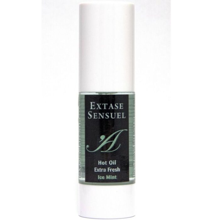 EXTASE SENSUAL - ACEITE MASAJE EFECTO EXTRA FRESH HIELO 30 ML - CandyHot - Foto 2