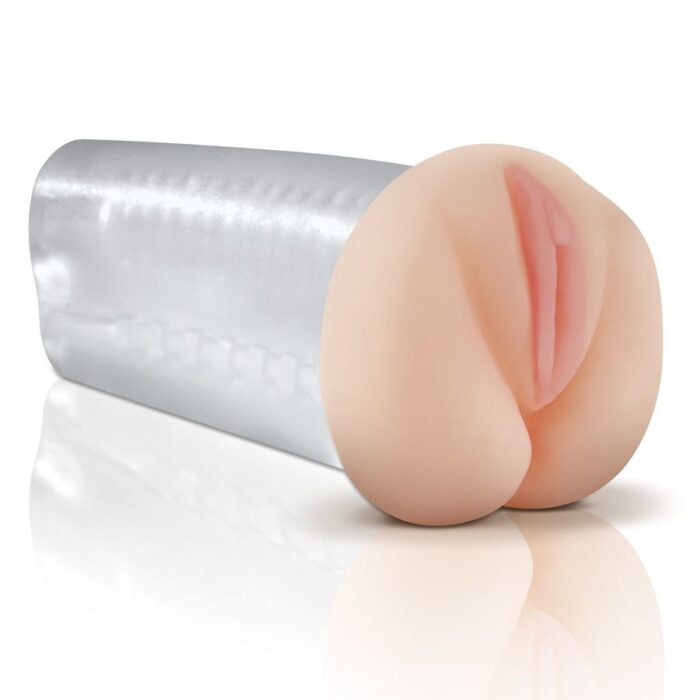 EXTREME TOYZ - MASTURBADOR VAGINA NATURAL - TRANSPARENTE - CandyHot - Foto 1