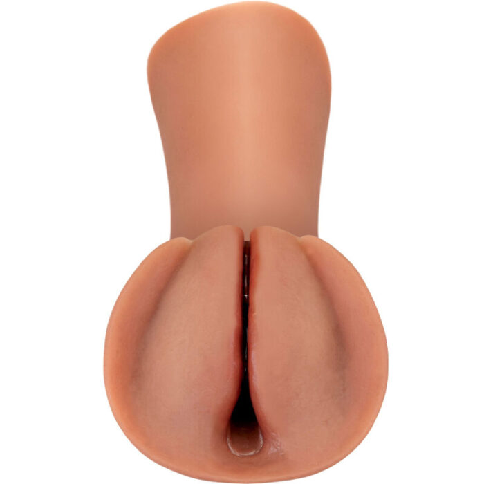 FETISH FANTASY EXTREME - MASTURBADOR MASCULINO SILICONA SLIPPERY SLIT CARAMELO - CandyHot - Foto 2