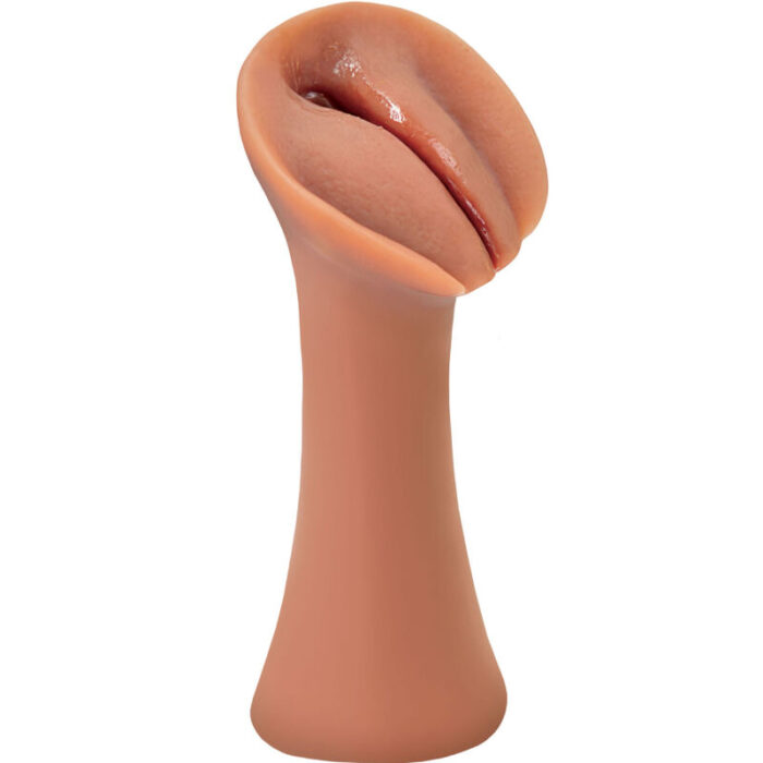 FETISH FANTASY EXTREME - MASTURBADOR MASCULINO SILICONA SLIPPERY SLIT CARAMELO - CandyHot - Foto 3