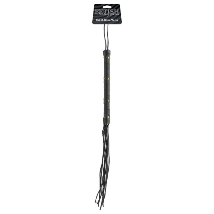 FETISH FANTASY LIMITED EDITION -  LATIGO AZOTADOR PIEL NEGRO. - CandyHot - Foto 2