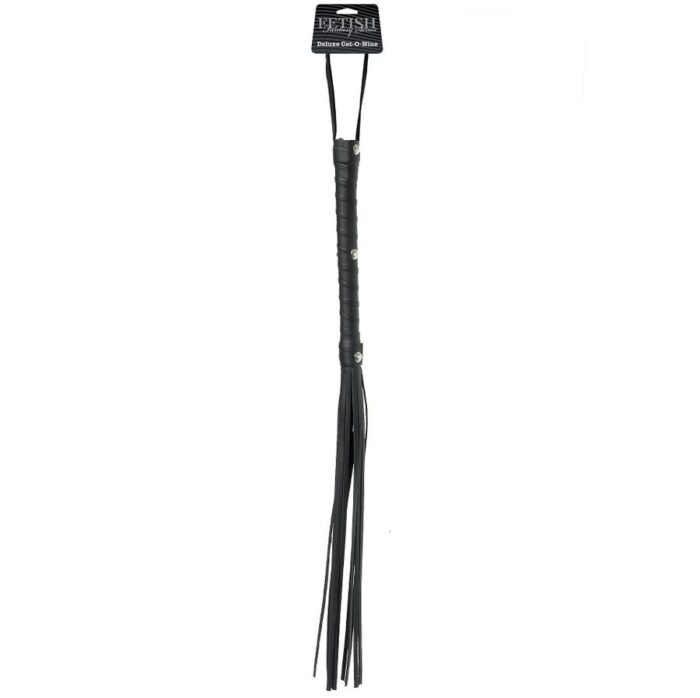FETISH FANTASY LIMITED EDITION - LATIGO AZOTADOR PIEL NEGRO - CandyHot - Foto 1