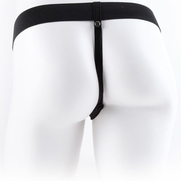 FETISH FANTASY SERIES - ARNÉS AJUSTABLE CONTROL REMOTO PENE REALÍSTICO CON TESTÍCULOS 17.8 CM - CandyHot - Foto 5