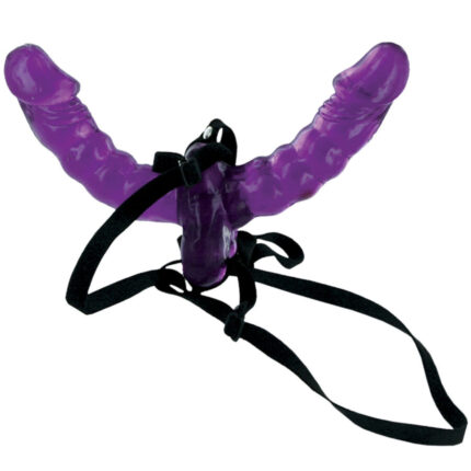 FETISH FANTASY SERIES - ARNÉS DOBLE PENETRACIÓN 15CM - CandyHot - Foto 1
