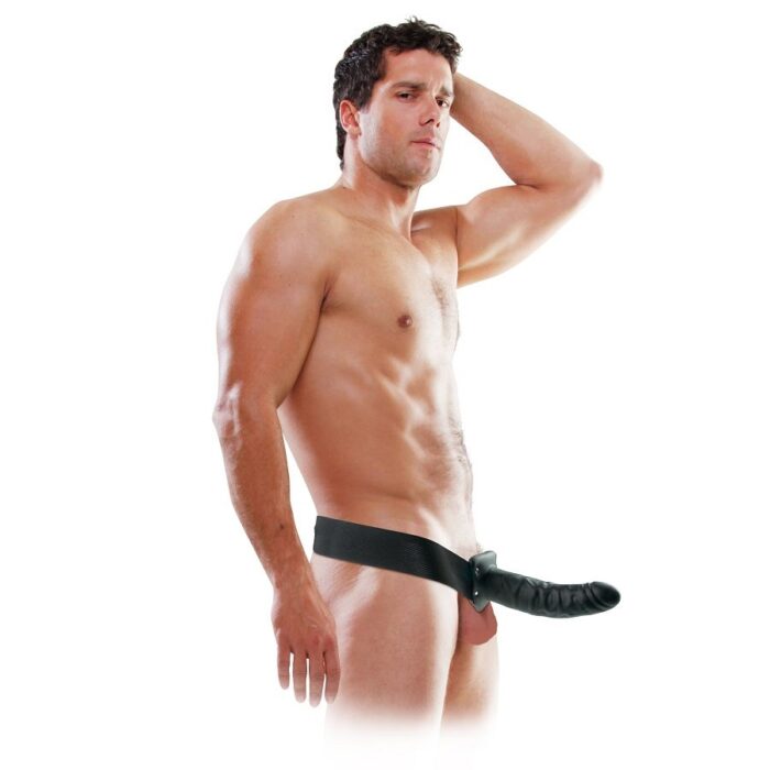 FETISH FANTASY SERIES - ARNÉS HUECO 19 CM NEGRO - CandyHot - Foto 1