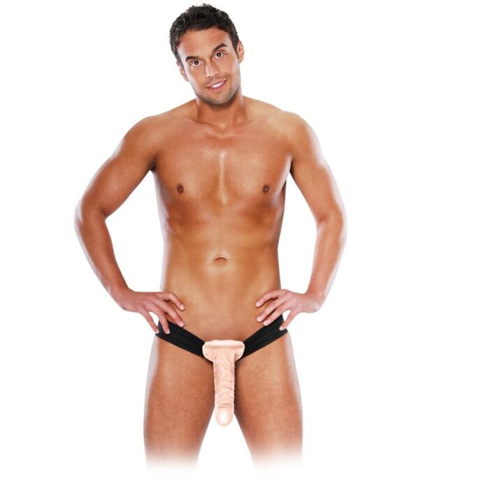 FETISH FANTASY SERIES - ARNÉS HUECO AJUSTABLE NATURAL 25.4 CM - CandyHot - Foto 4