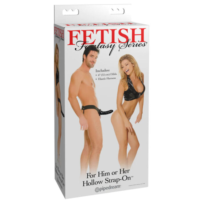 FETISH FANTASY SERIES - ARNÉS HUECO AJUSTABLE NEGRO 15 CM - CandyHot - Foto 4