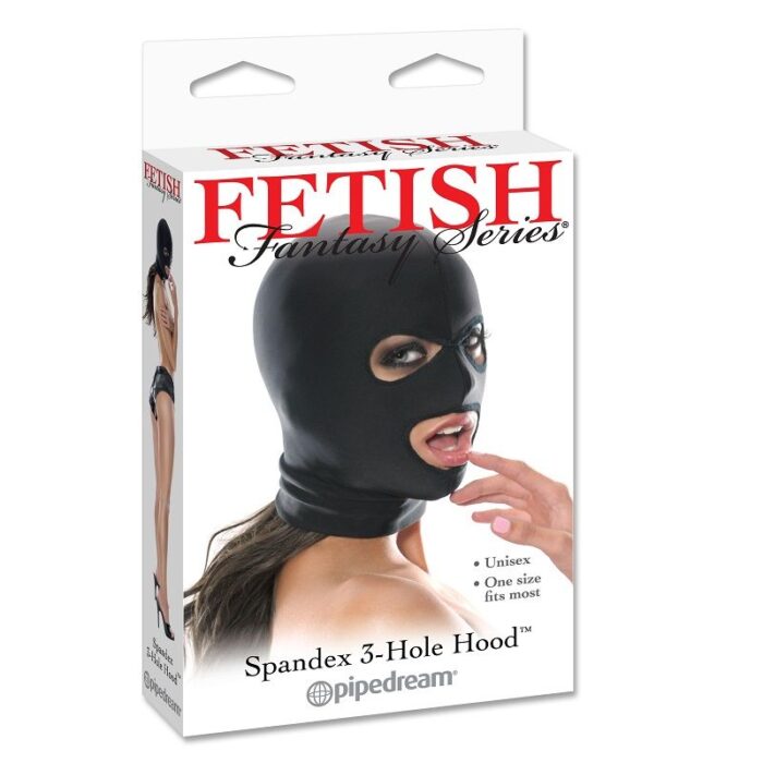 FETISH FANTASY SERIES - MASCARA CON 3 ABERTURAS. - CandyHot - Foto 2