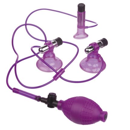 FETISH FANTASY SERIES - TRIPLE SUCCIONADOR VIBRADOR - CandyHot - Foto 1