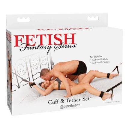 FETISH FANTASY SET DE ESPOSAS Y ATADURAS - CandyHot - Foto 2