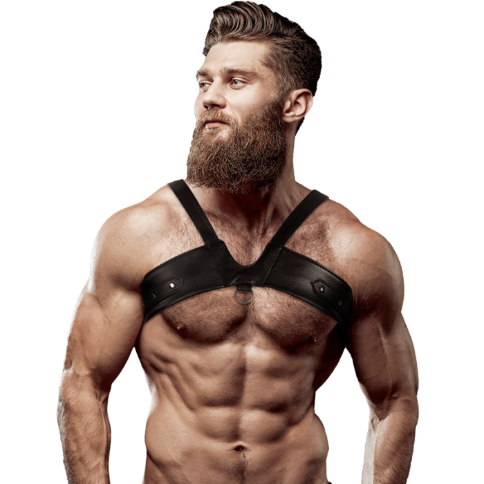 FETISH SUBMISSIVE ATTITUDE - ARNÉS ECOPIEL BRIGADE PECHO HOMBRE - CandyHot - Foto 1