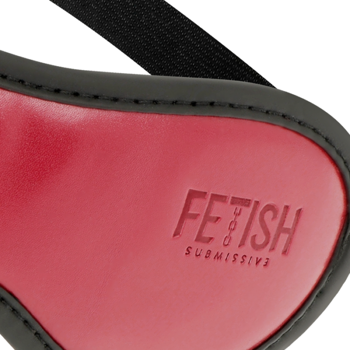 FETISH SUBMISSIVE DARK ROOM - ANTIFAZ CUERO VEGANO CON FORRO DE NEOPRENO - CandyHot - Foto 3