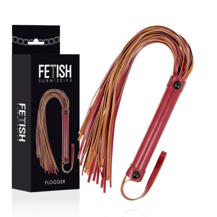 FETISH SUBMISSIVE DARK ROOM - LÁTIGO CUERO VEGANO - CandyHot - Foto 1