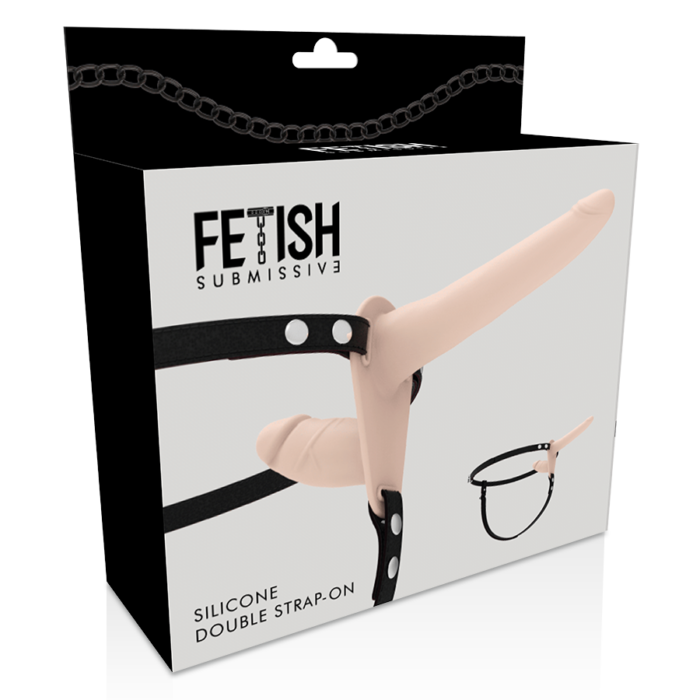 FETISH SUBMISSIVE HARNESS - DOBLE PENETRACIÓN FLESH - CandyHot - Foto 5