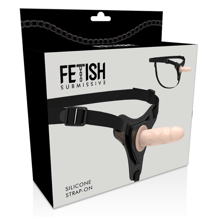 FETISH SUBMISSIVE HARNESS - SILICONA FLESH REALISTIC 12.5 CM - CandyHot - Foto 4