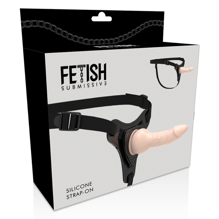FETISH SUBMISSIVE HARNESS - SILICONA FLESH REALISTIC 16CM - CandyHot - Foto 5