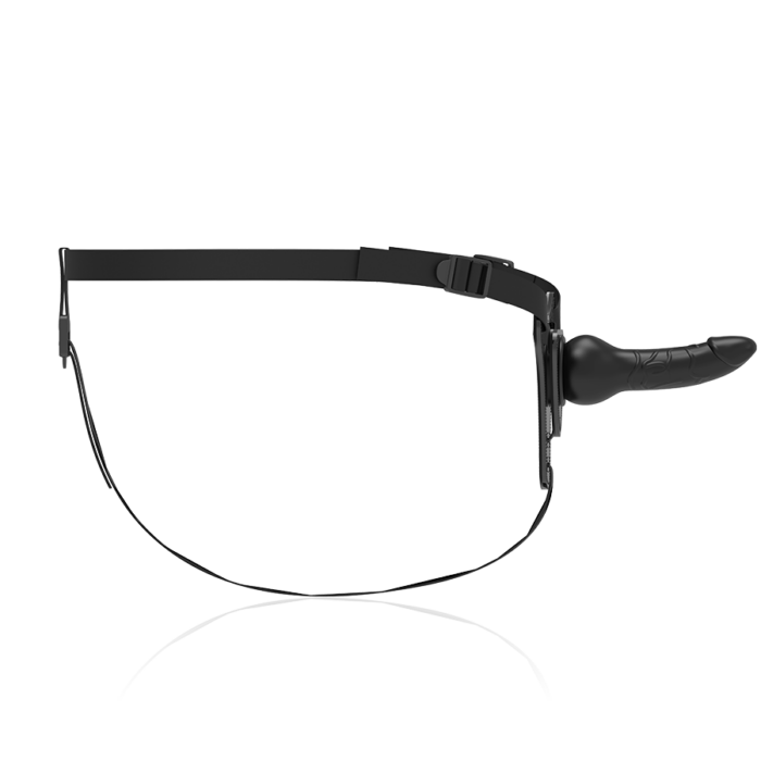 FETISH SUBMISSIVE HARNESS - SILICONA NEGRO REALISTIC 16 CM - CandyHot - Foto 4