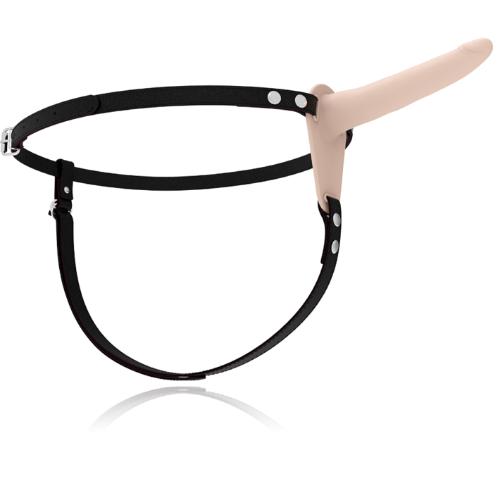 FETISH SUBMISSIVE HARNESS - VIBRADOR SILICONA FLESH 15 CM - CandyHot - Foto 3