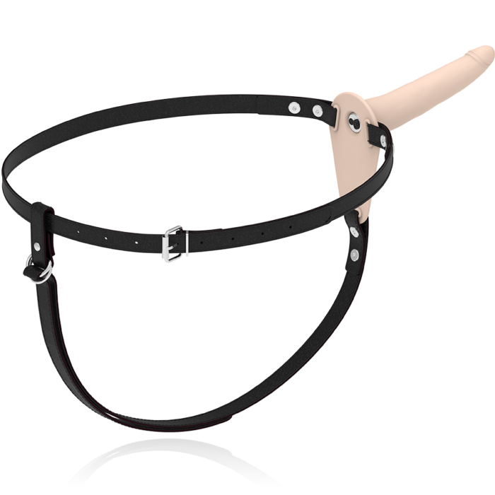 FETISH SUBMISSIVE HARNESS - VIBRADOR SILICONA FLESH 15 CM - CandyHot - Foto 6