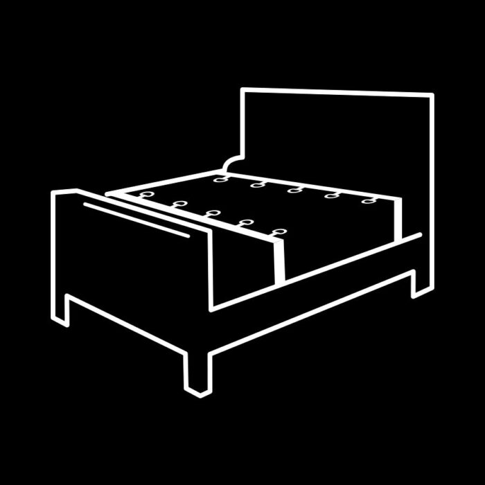 FETISH SUBMISSIVE - SET ATADURAS CAMA LUXURY CON FORRO DE NEOPRENO - CandyHot - Foto 3