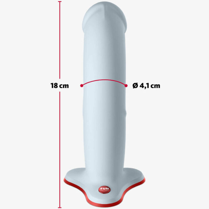 FUN FACTORY - THE BOSS DILDO REALÍSTICO CELESTE - CandyHot - Foto 3