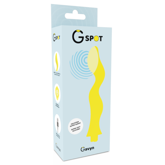 G-SPOT - GAVYN VIBRADOR PUNTO G AMARILLO - CandyHot - Foto 4