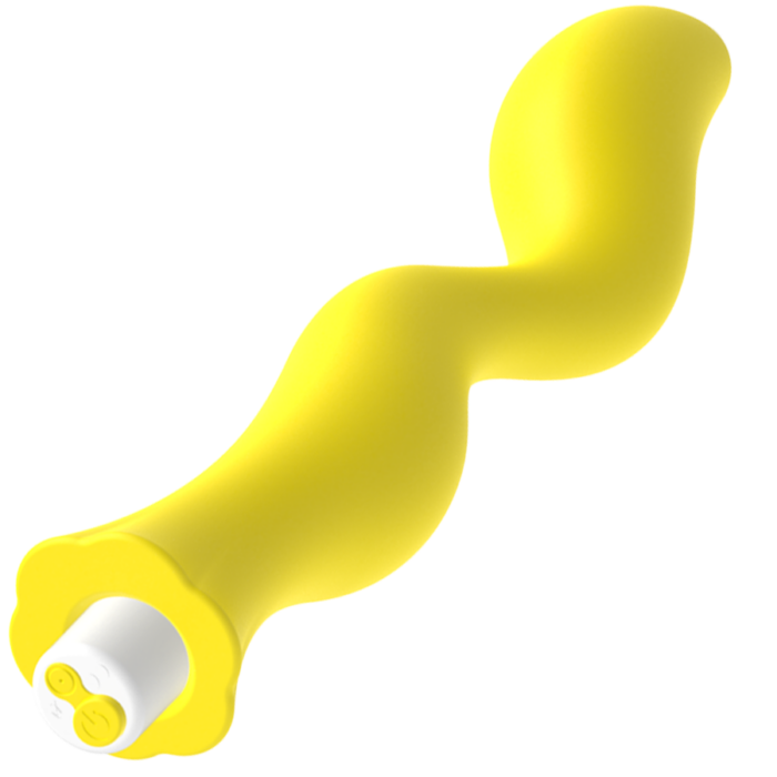 G-SPOT - GAVYN VIBRADOR PUNTO G AMARILLO - CandyHot - Foto 2