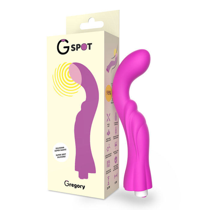 G-SPOT - GREGORY VIBRADOR VIOLETA - CandyHot - Foto 1