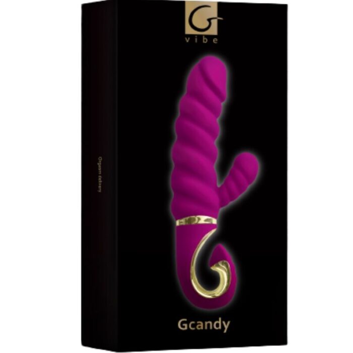 G-VIBE - FUN TOYS VIBRADOR RABBIT GCANDY SWEET RASPBERRY - CandyHot - Foto 4
