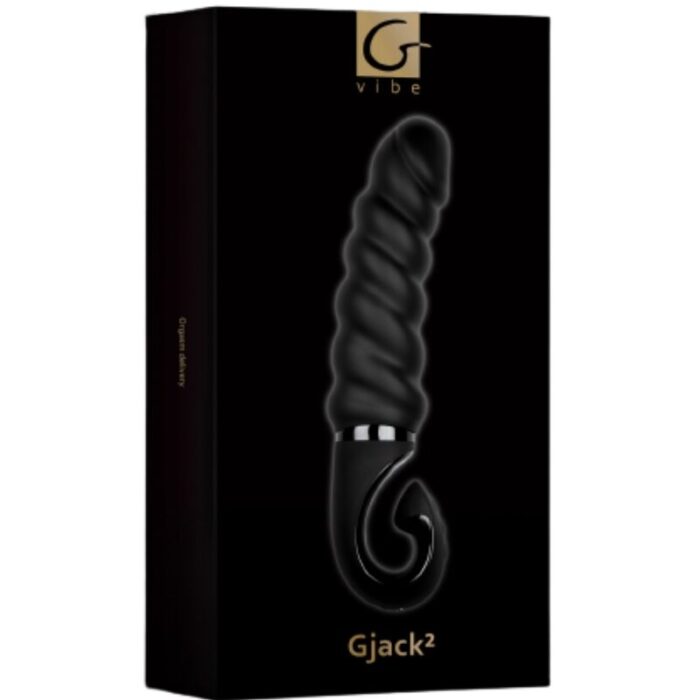 G-VIBE - G-JACK 2 - DILDO VIBRADOR NEGRO - CandyHot - Foto 5