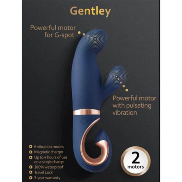 G-VIBE - GENTLEY G-SPOT VIBE AZUL CARIBE - CandyHot - Foto 2