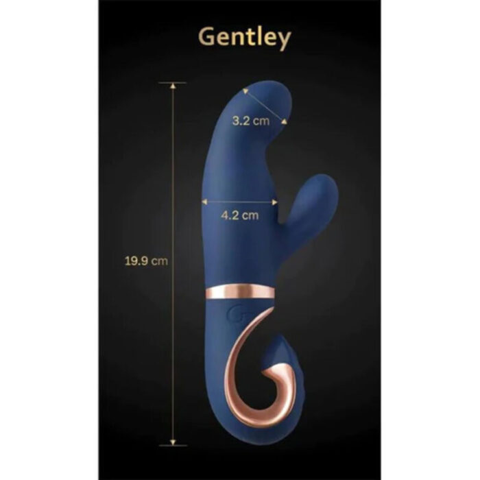 G-VIBE - GENTLEY G-SPOT VIBE AZUL CARIBE - CandyHot - Foto 3