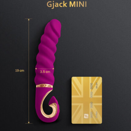 G-VIBE - GJACK MINI VIBRADOR SILICIONA MORADO - CandyHot - Foto 2