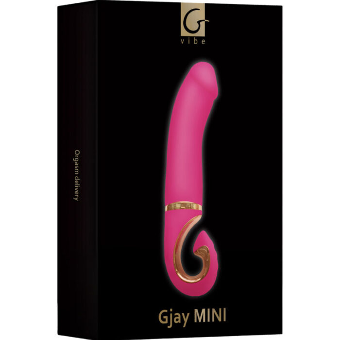 G-VIBE - GJAY MINI VIBRADOR SILICIONA ROSA - CandyHot - Foto 3