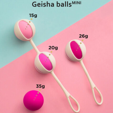 G-VIBE - SET 4 GEISHA BALLS MINI MORADO - CandyHot - Foto 2