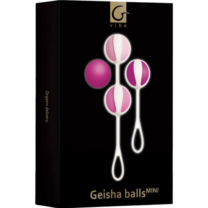 G-VIBE - SET 4 GEISHA BALLS MINI MORADO - CandyHot - Foto 4